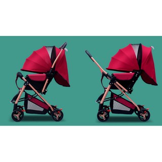 Xe đẩy em bé 2 chiều 3 tư thế