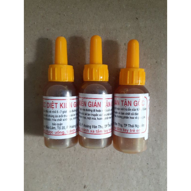 DIỆT KIẾN GIÁN TẬN GỐC LỌ 10ML