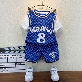 Set áo thun tay ngắn & quần short cho bé trai