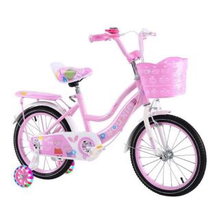 Xe trẻ em nữ 12-14-16inch heo peppa
