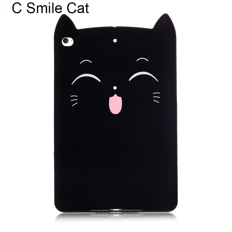 Ốp bảo vệ máy tính bảng silicone họa tiết mèo hoạt hình dễ thương cho iPad Air 2 Air2 iPad 9.7 2017 2018 | BigBuy360 - bigbuy360.vn