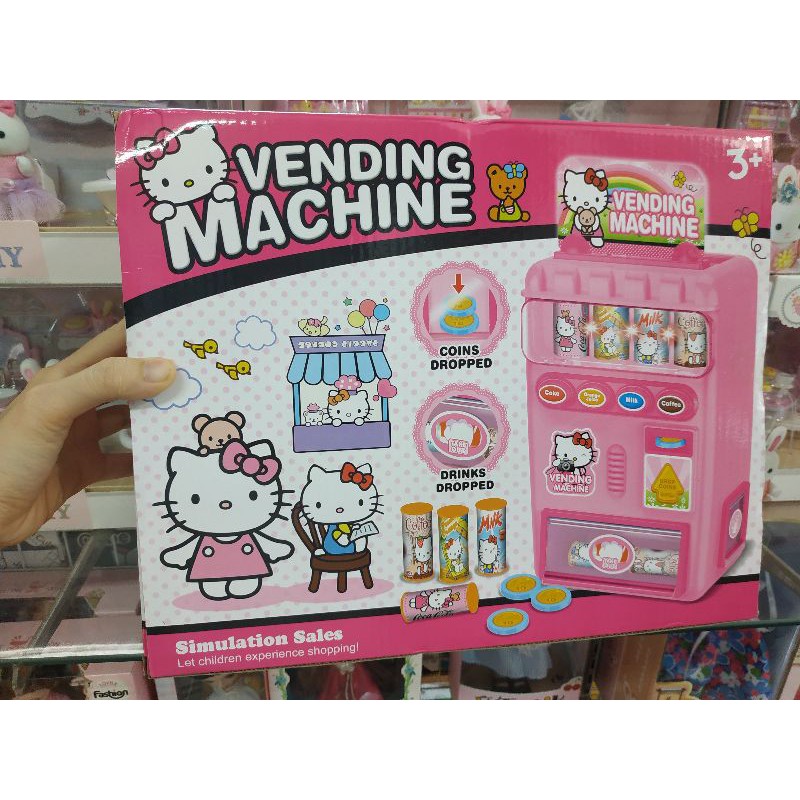 Đồ chơi máy bán nước ngọt tự động Hello Kitty có nhạc DN1000-KT