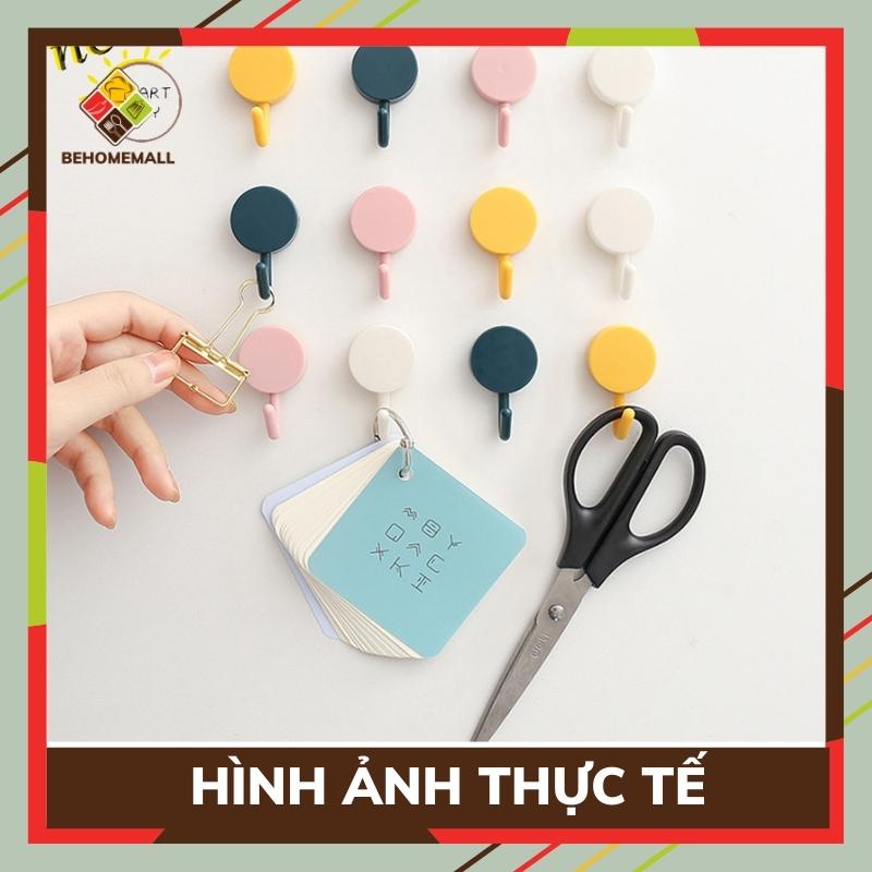 Móc dán tường BEHOMEMALL màu sắc sáng tạo