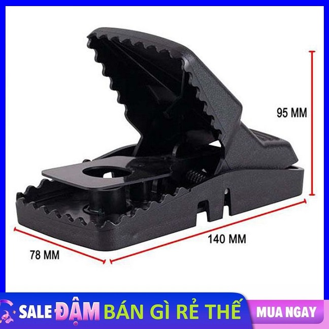 BẪY CHUỘT ĐEN THÔNG MINH - CẠM KẸP TIỆN LỢI