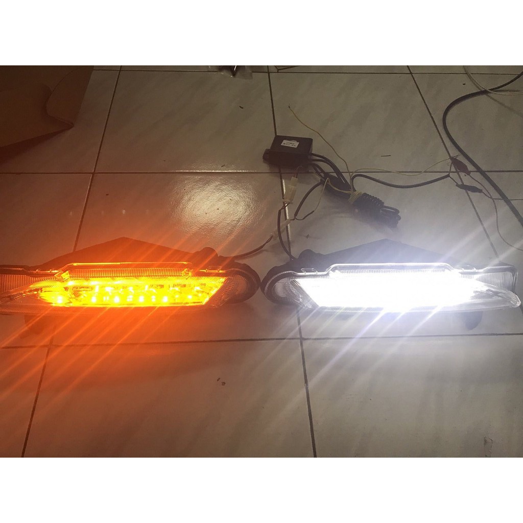 Vios, Bộ led mý calang cho xe vios 2019 2020 bản thiếu - 2 chế độ led và xinhan