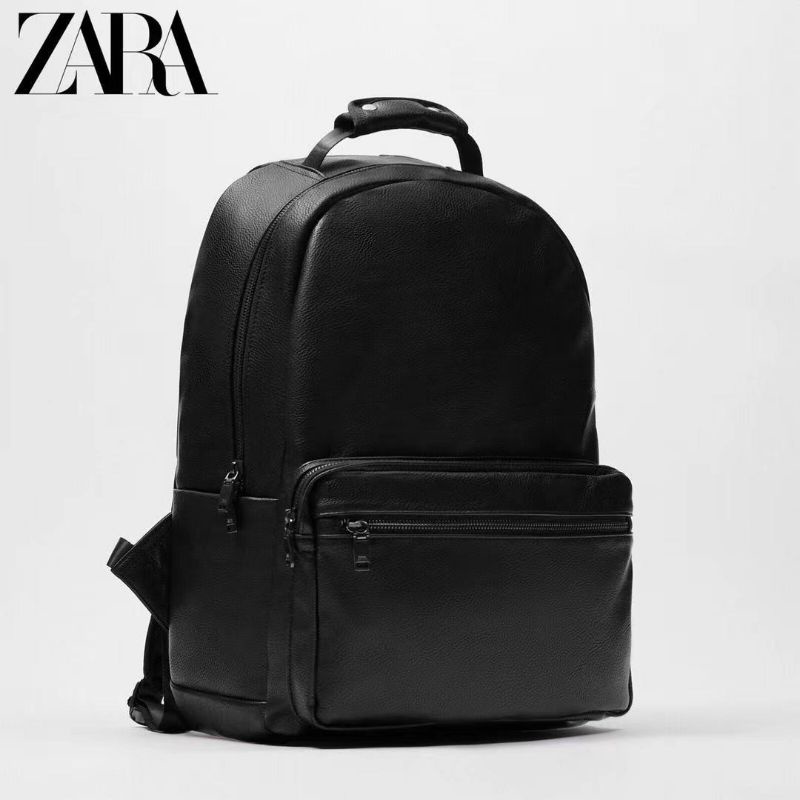 Balo nam Zara da mềm cao cấp phong cách thể thao nam tính nhiều ngăn size 46