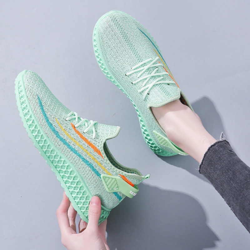 💘 Giày thể thao nữ thời trang 💘Giày nữ nhẹ vải thoáng khí