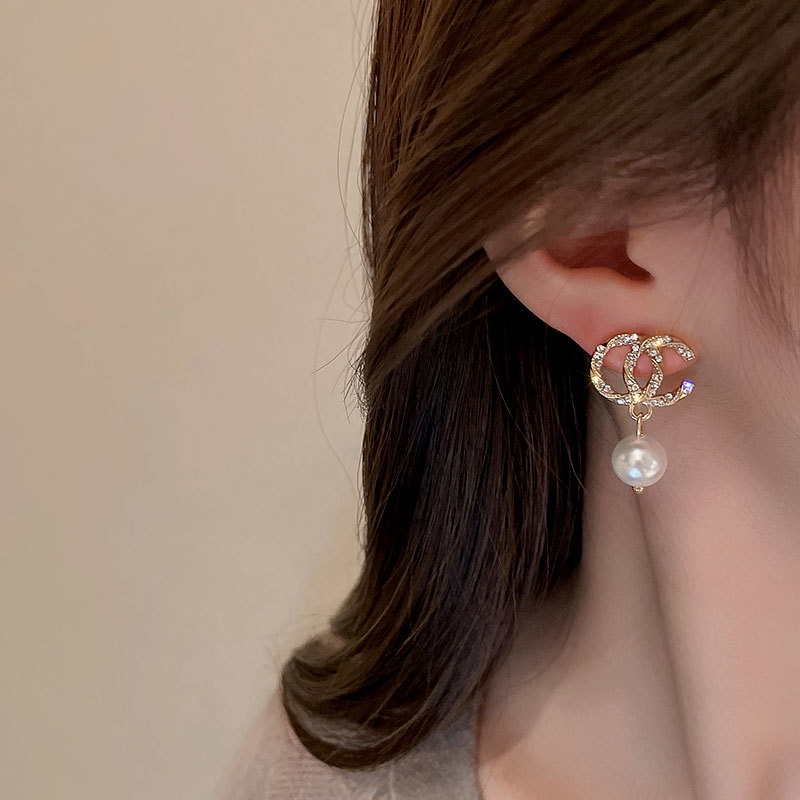 Bông Tai Mạ Bạc 925 Đính Ngọc Trai Sang Trọng 2022