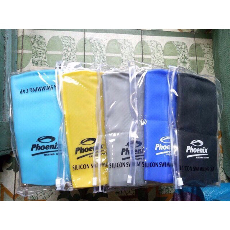 Mũ Bơi, Nón Bơi Silicon Hiệu Speedo, Phoenix Loại I Êm, Không Đau Đầu - Hàng Hàn Quốc - Lucky Girl shop
