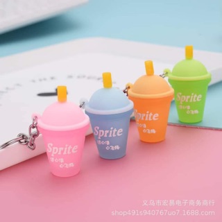 Móc khoá ly nước sprite