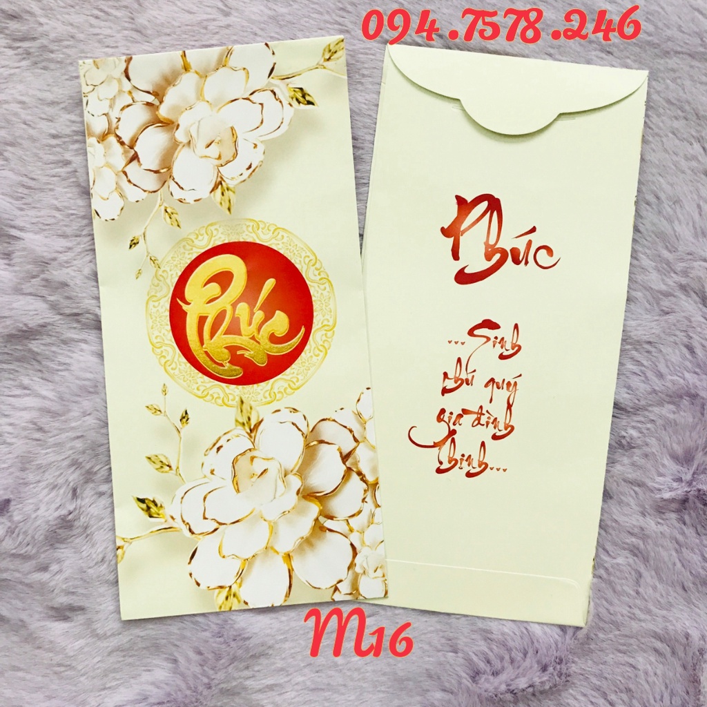 Combo LÌ XÌ PHÚC LỘC THỌ - LÌ XÌ TẾT - LÌ XÌ 2024