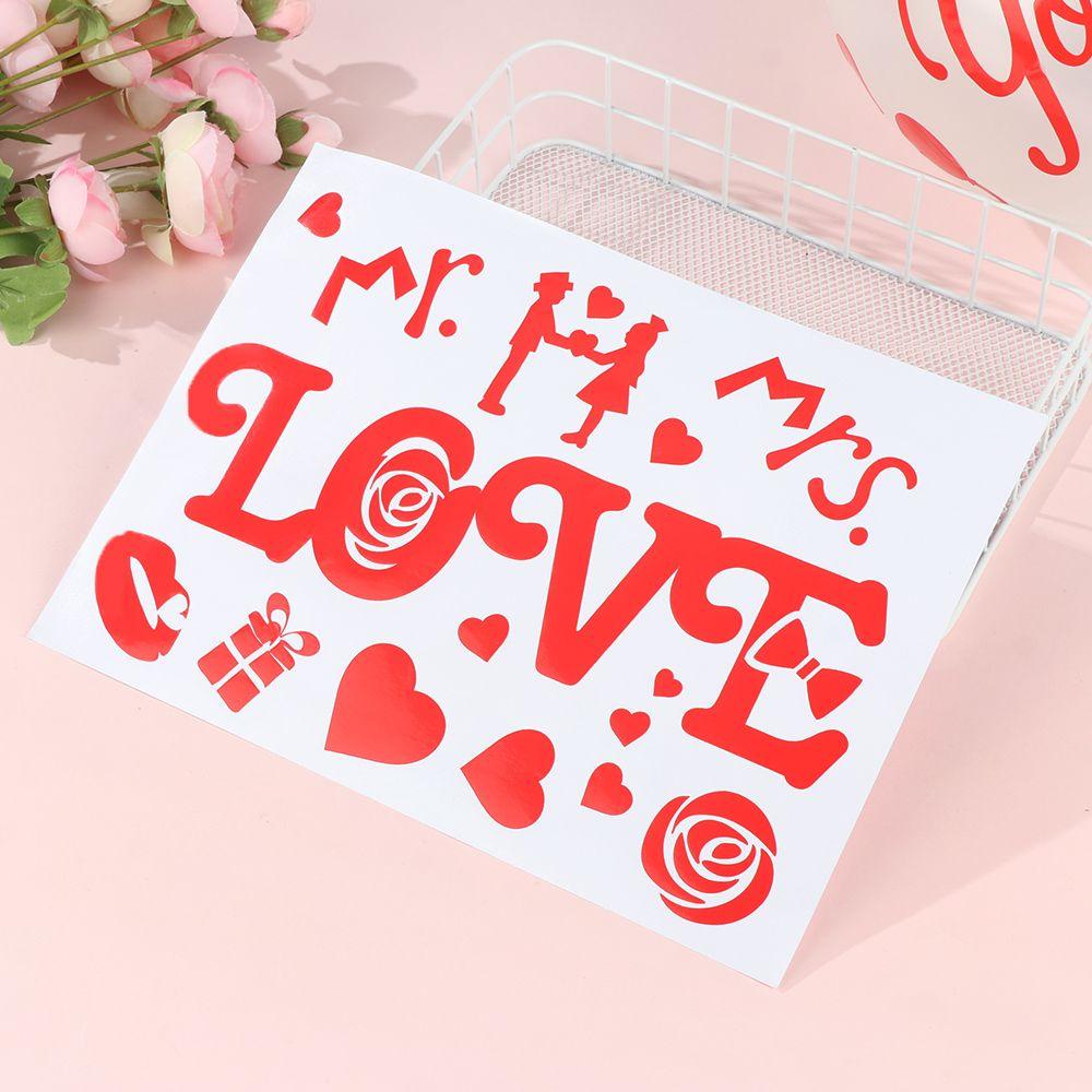 .Bong Bóng Trong Suốt In Chữ I Love You Dùng Để Trang Trí Tiệc Cưới