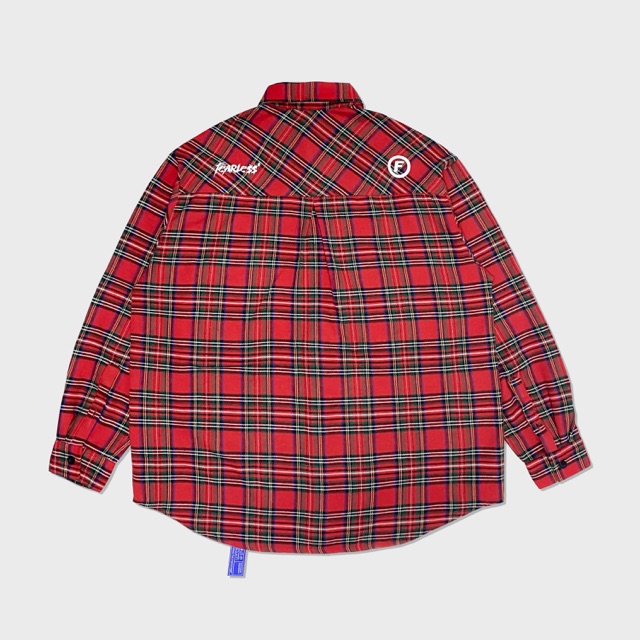 ÁO OVERSIZE FLANNEL