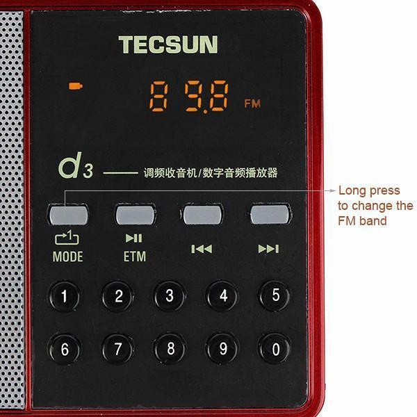 Đài Radio Tecsun D3