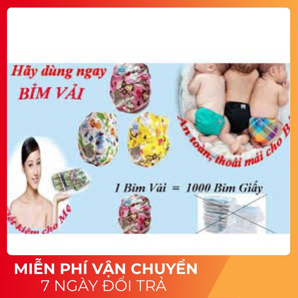 Bỉm vải goodmama cho bé 3 - 20 kg , siêu chống tràn , cao cấp, chính hãng , thay thế bỉm giấy , giặt được