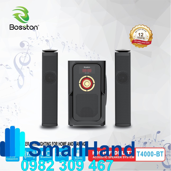 Loa 5.1/2.1 Bosston T4000/T3900/T3800/T3700/T3600/T1800 – Bluetooth –  Led RGB – Chính Hãng – Tích hợp USB, Thẻ nhớ