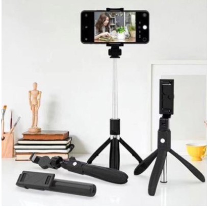 ❤️❤️Gậy Chụp Ảnh Tự Sướng Bluetooth 3 Chân Đa Năng – Tripod K07 – Chụp Hình Selfie.