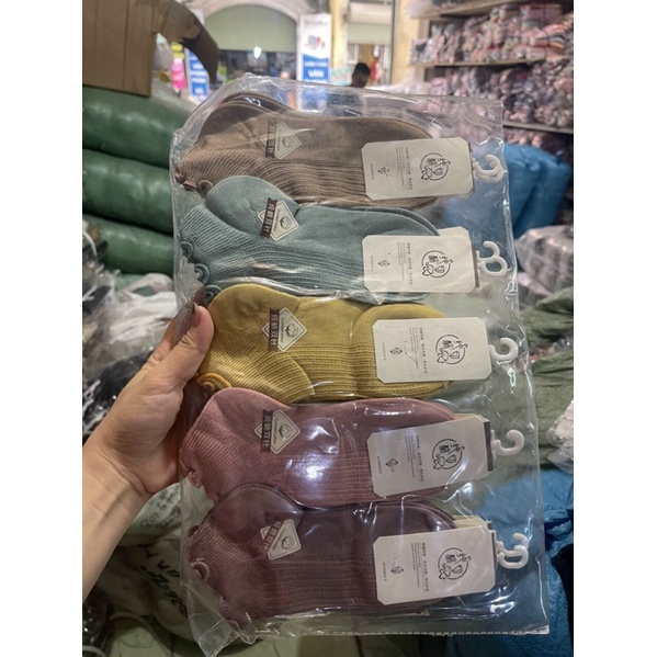 Tất cổ ngắn Unisex dệt len siêu xịn mịn