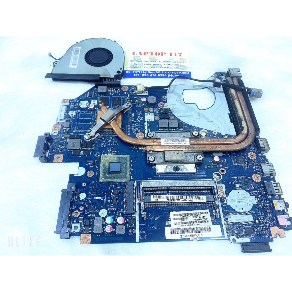 MainBoard ACER Aspire 5750 Chip SET H65 Card Rời Main Zin Chưa Sữa Chữa