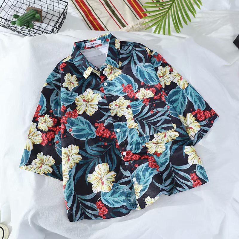Men's Short Sleeve Printed Fashion Shirts