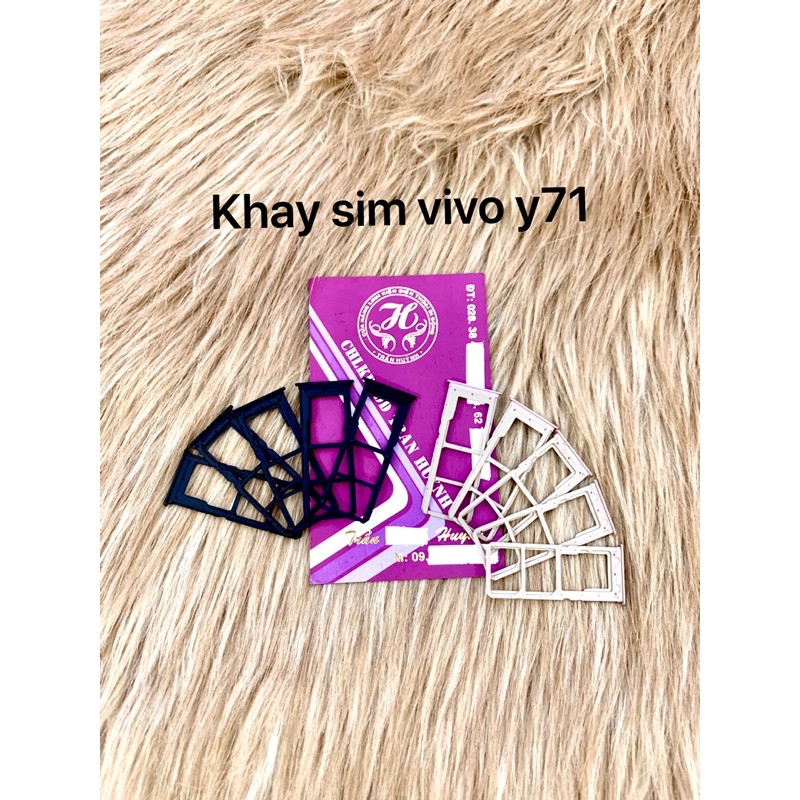 Khay sim vivo y81/y85/y71/y11/y12/y15/y17/y19/y91/v7 plus