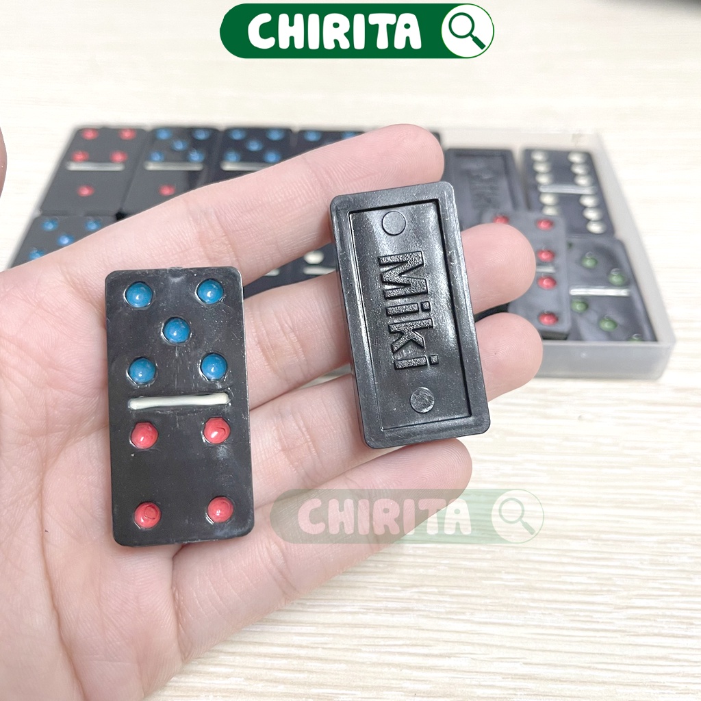 Bộ Cờ Domino Nhựa TỐT - Cờ Domino Giá Rẻ Xịn, Boardgame Đồ Chơi Trẻ Em CHIRITA