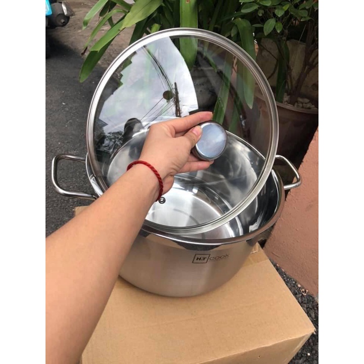 NỒI LUỘC GÀ KLINS 30CM SIÊU TO KHỔNG LỒ  INOX CAO CẤP SIÊU XỊN LUỘC 2 CON GÀ THOẢI MÁI