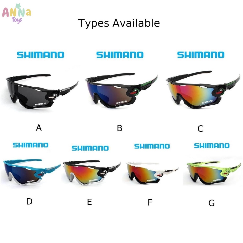 Kính Thể Thao Chống Tia UV400 Shimano Cho Nam Nữ