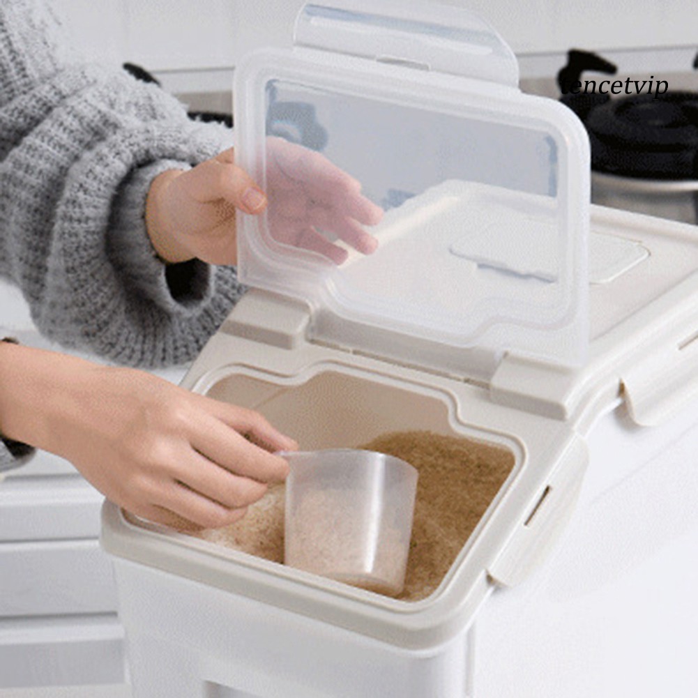 Thùng Đựng Thức Ăn Cho Thú Cưng Dung Tích 10kg Tiện Dụng