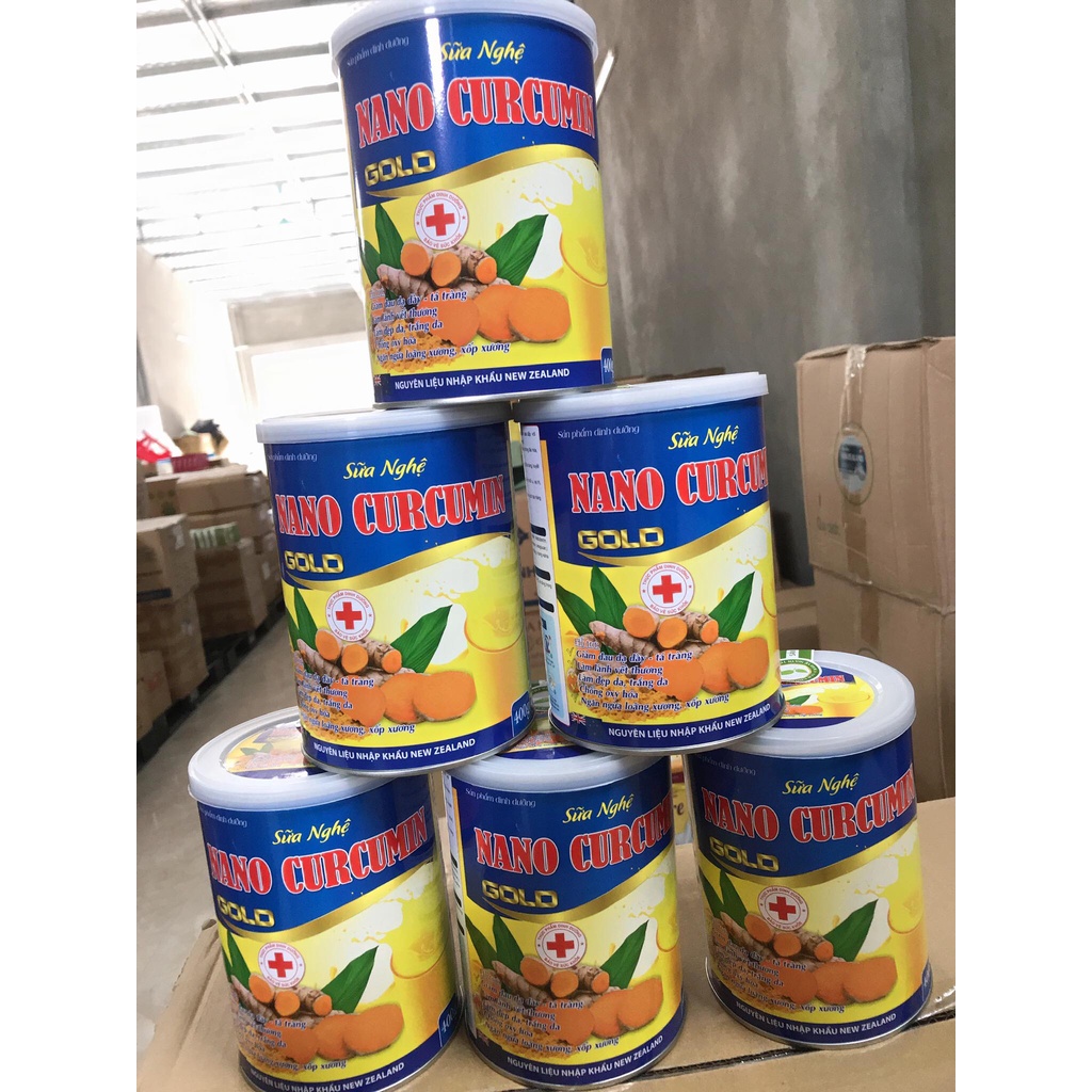 Sữa Nghệ Nano Cucurmin Gold - Chiết xuất Nghệ Vàng ( Hộp 400gram )