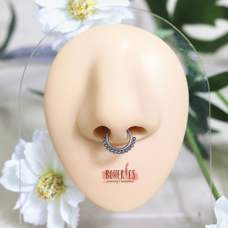 Boheries/Khuyên tai cho Daith, khuyên Septum vách ngăn mũi thép y tế không gỉ