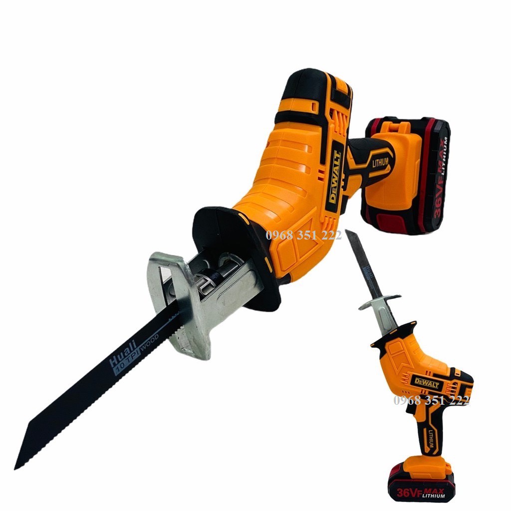 Máy Cưa Kiếm DeWalt 36V Tặng Kèm 4 Lưỡi Dự Phòng