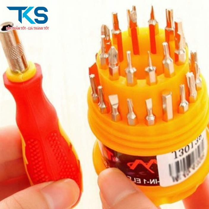 Bộ tô vít 31 món đa năng, tua vít đa dụng vặn mở các loại ốc vít
