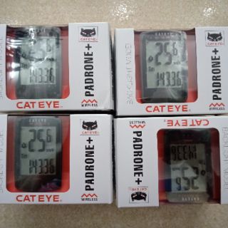 Đồng hồ công tơ mét (Đồng hồ đo tốc độ đi xe đạp) CATEYE PADRONE+ (Mode: CC-PA110W)