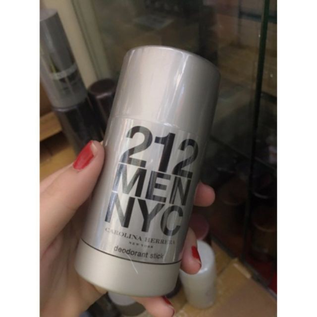 Lăn khử mùi nước hoa dành cho nam 212 MEN NYC Carolina Herrera (75g) Pháp