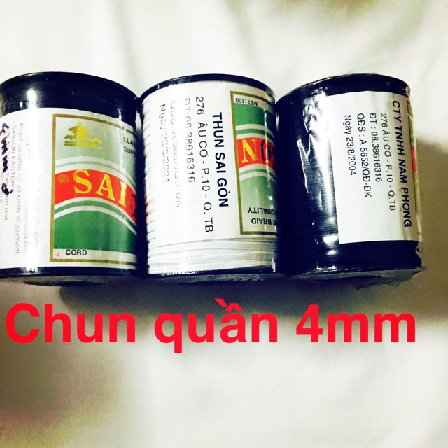 Chun quần 4mm Sài Gòn Nam Phong