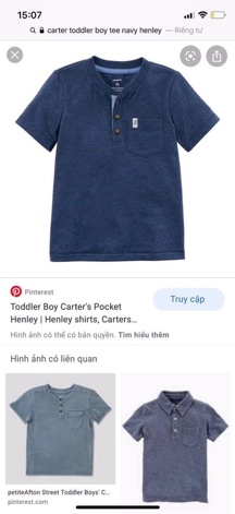 Áo Carter’s dư xịn cho bé trai