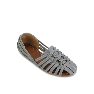 Sandal bệt quai rọ D108-xám