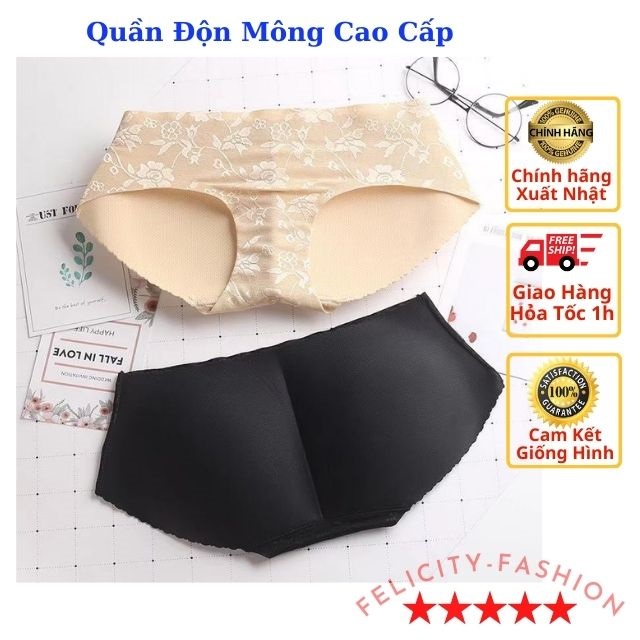Quần Độn Mông Su Thông Hơi Phối Ren Mỏng Mềm Thật Mông Cao Cấp F188 (Che tên SP)
