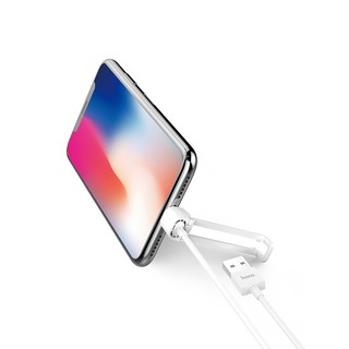 CÁP SẠC NHANH LIGHTNING KIÊM GIÁ ĐỠ HOCO X31