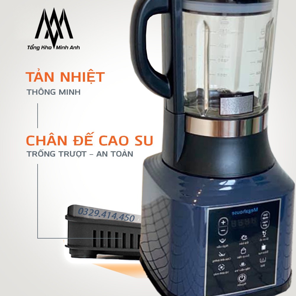 Máy làm sữa hạt MegaHouse - MáyXay Sinh Tố, Làm Sữa Hạt Siêu Mịn - Hàng Việt Nam chất lượng cao
