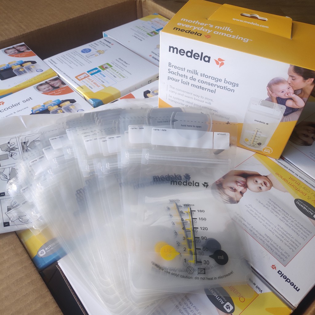 Hộp 100 túi trữ sữa Medela