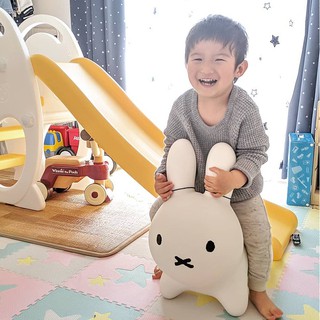 Thỏ Nhảy Bơm Hơi Chất Liệu Dày Không Độc Hại Thân Thiện Với Môi Trường
