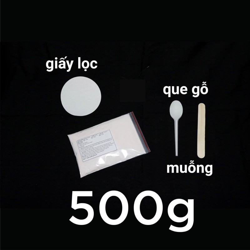 1000g - MnSO4 - Combo nuôi tinh thể Mangan Sunfat + hướng dẫn | HCRT store - Tinh thể học