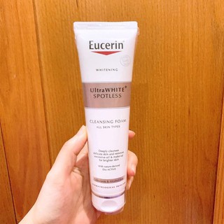Sữa rửa mặt Eucerin Ultra White+ Spotless Cleansing Foam