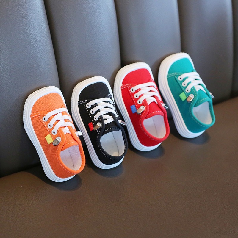 Giày Thể Thao Canvas Thời Trang Năng Động Cho Bé