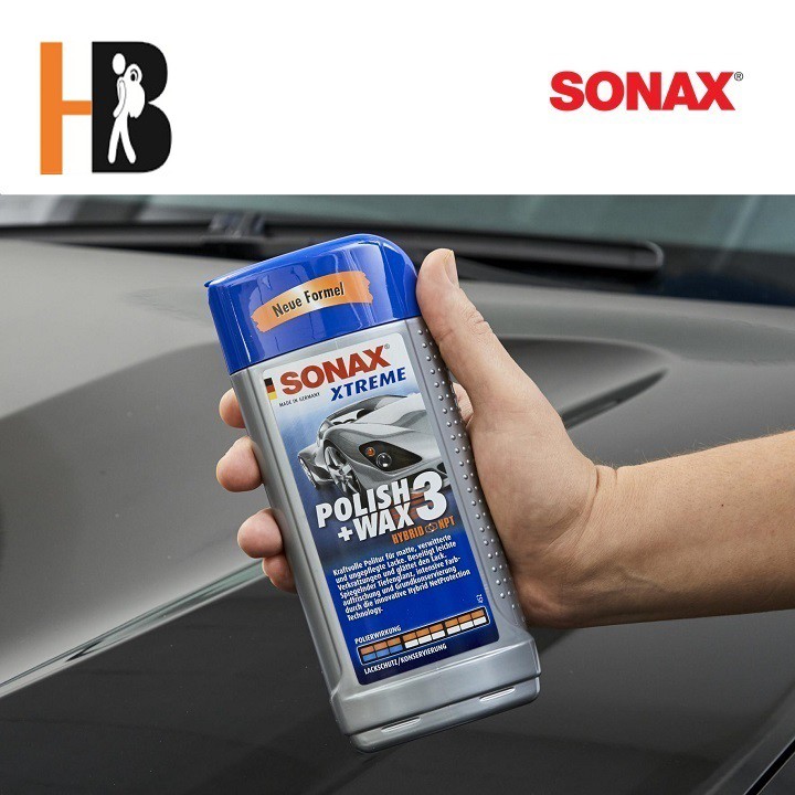 [ 202100 ] Chai Xoá Xước Đánh Bóng Bảo Vệ Sơn Xe SONAX 250ml 202100