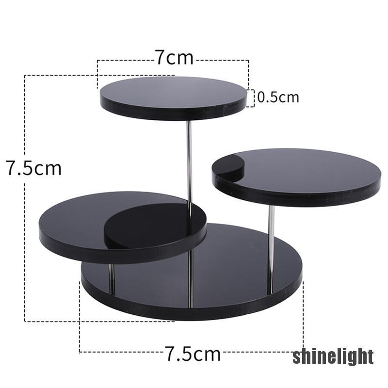 [shinelight] Cupcake Stand Acrylic Display Stand For jewelry Cake Dessert Rack Party Decor