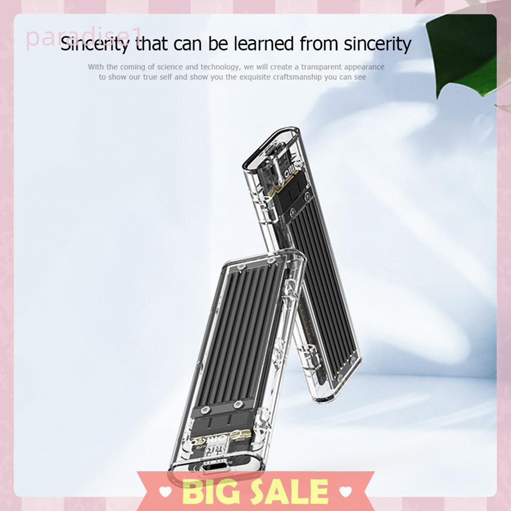 Hộp Đựng Ổ Cứng Ngoài ORICO TCM2F-C3 NGFF Sang USB3.1 TYPE-C M.2 SSD Ốp | BigBuy360 - bigbuy360.vn