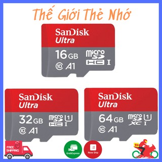 Thẻ nhớ Sandisk 64GB /32GB  chuyên cho điện thoại , máy ảnh - Thẻ nhớ micro SD tốc độ 100MB/s | BH 5 Năm